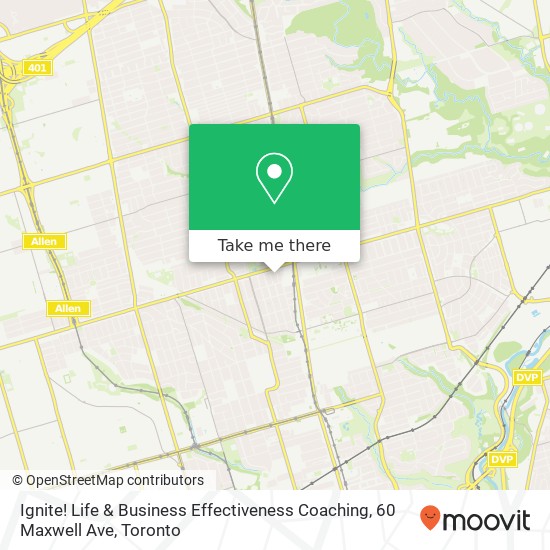 Ignite! Life & Business Effectiveness Coaching, 60 Maxwell Ave map