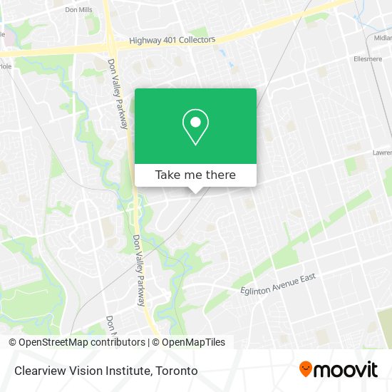 Clearview Vision Institute map