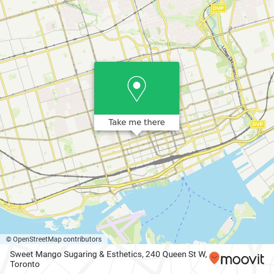 Sweet Mango Sugaring & Esthetics, 240 Queen St W map