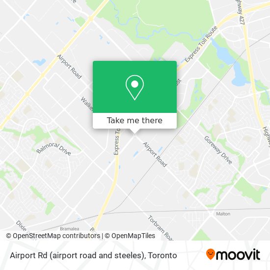 Airport Rd (airport road and steeles) plan