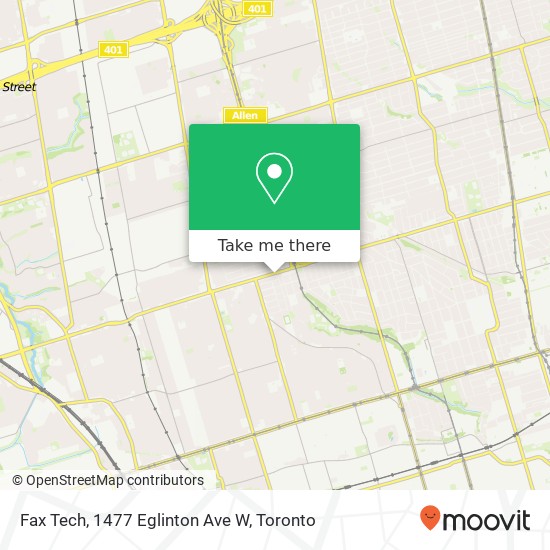 Fax Tech, 1477 Eglinton Ave W map
