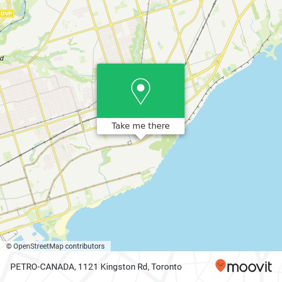 PETRO-CANADA, 1121 Kingston Rd map