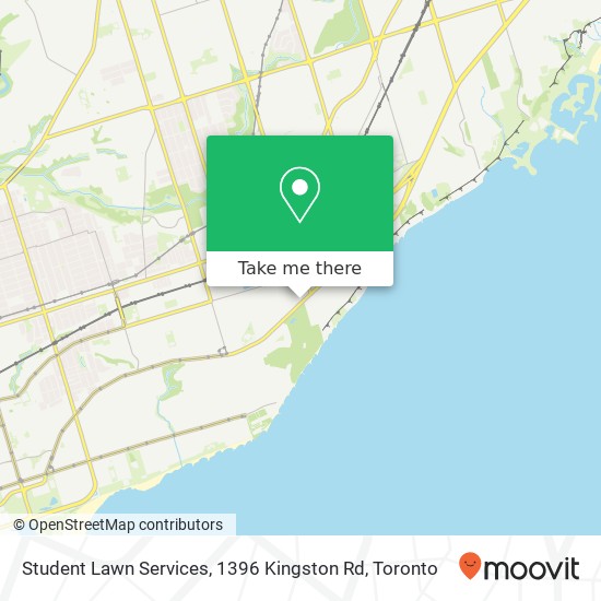 Student Lawn Services, 1396 Kingston Rd map