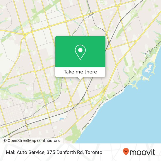 Mak Auto Service, 375 Danforth Rd map