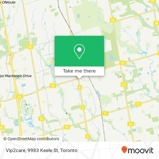 Vip2care, 9983 Keele St map