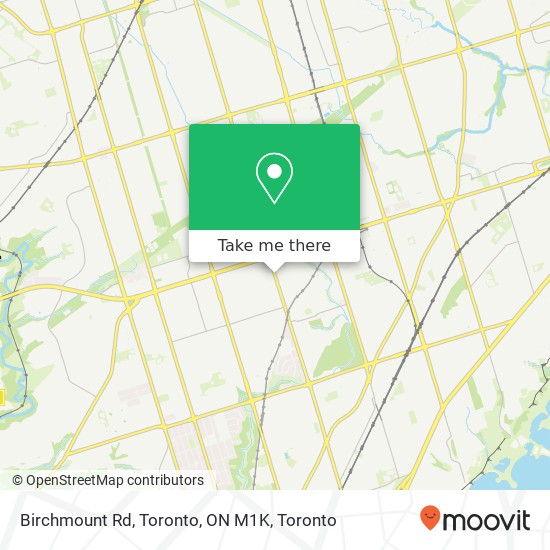 Birchmount Rd, Toronto, ON M1K plan