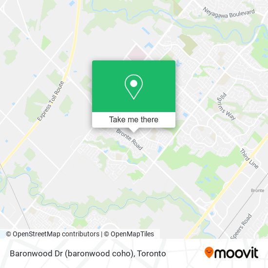 Baronwood Dr (baronwood coho) map