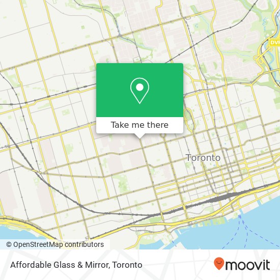 Affordable Glass & Mirror map