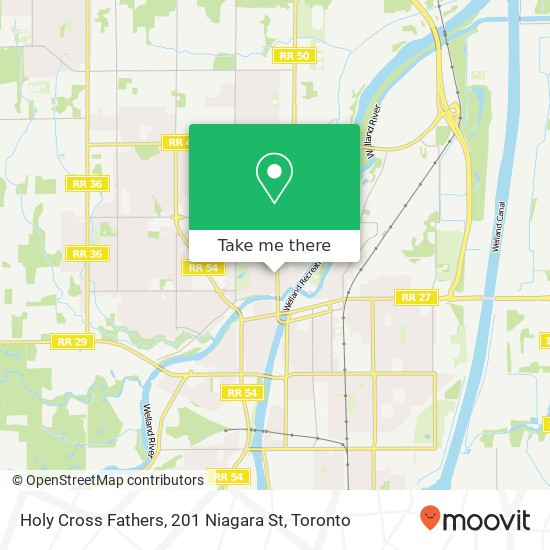 Holy Cross Fathers, 201 Niagara St plan