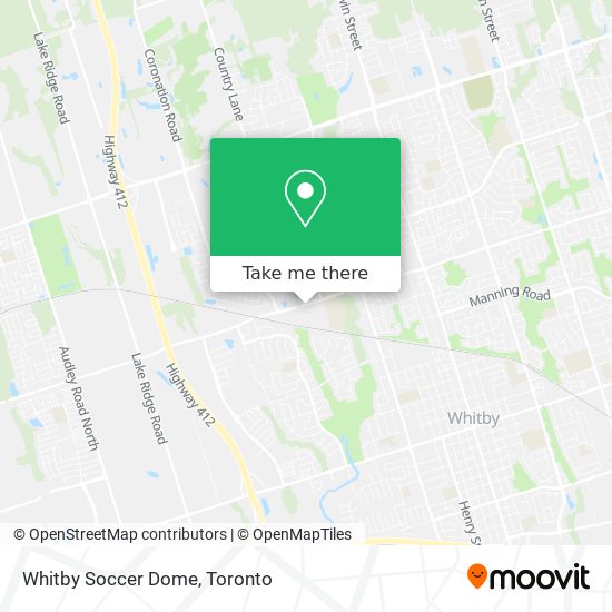 Whitby Soccer Dome plan