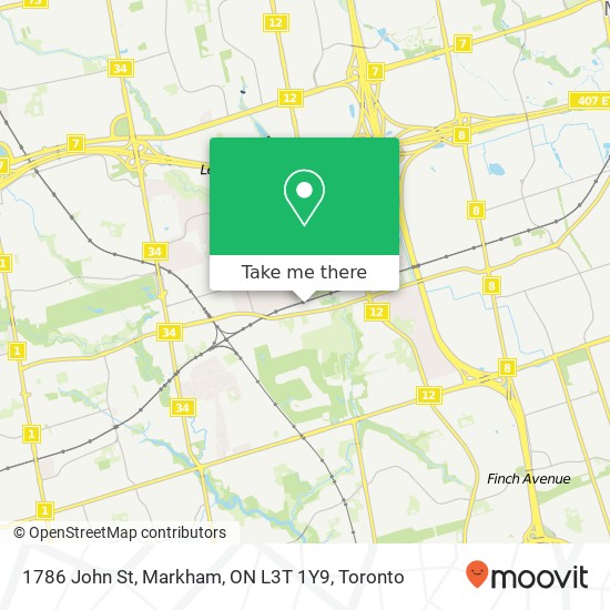 1786 John St, Markham, ON L3T 1Y9 map