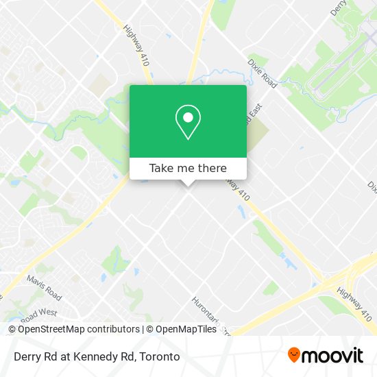 Derry Rd at Kennedy Rd plan