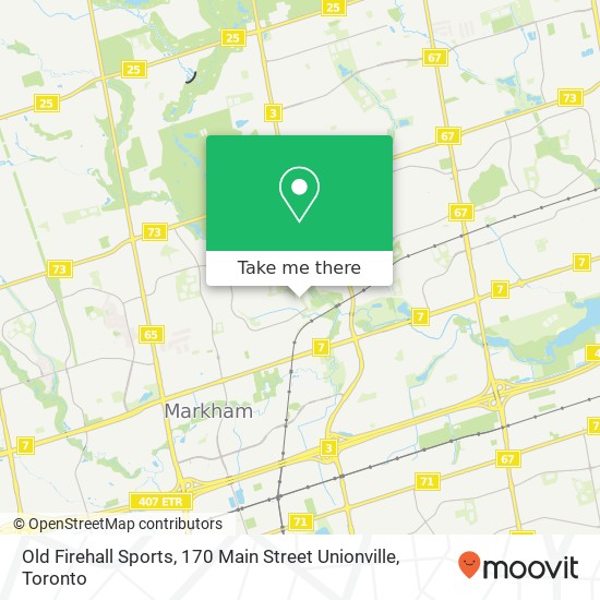Old Firehall Sports, 170 Main Street Unionville map