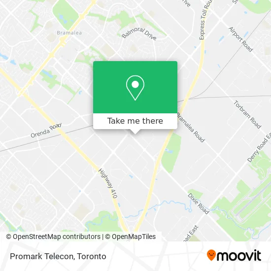 Promark Telecon map