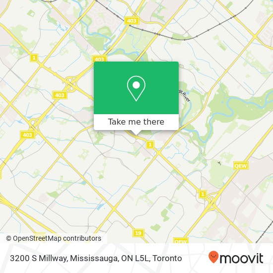 3200 S Millway, Mississauga, ON L5L map