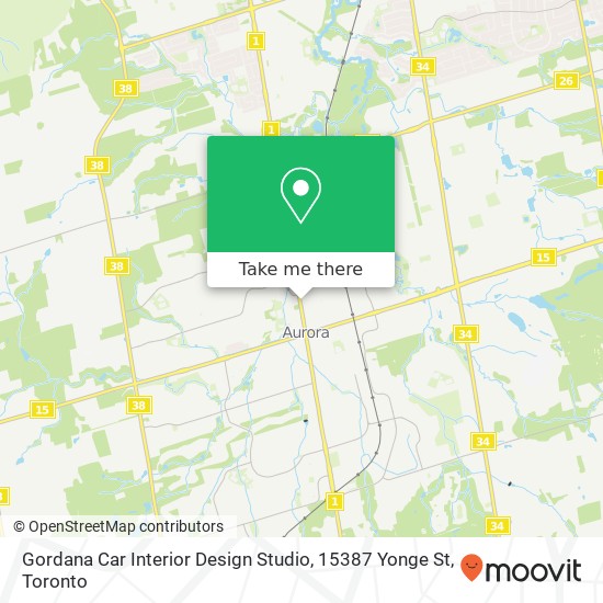 Gordana Car Interior Design Studio, 15387 Yonge St map