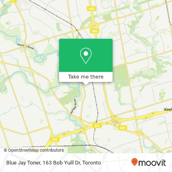 Blue Jay Toner, 163 Bob Yuill Dr map