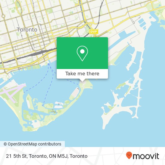 21 5th St, Toronto, ON M5J map