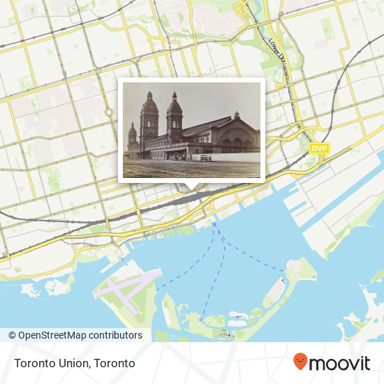 Toronto Union map