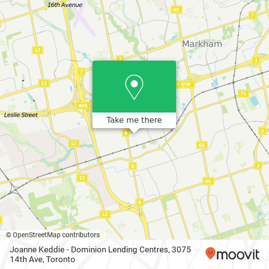 Joanne Keddie - Dominion Lending Centres, 3075 14th Ave plan