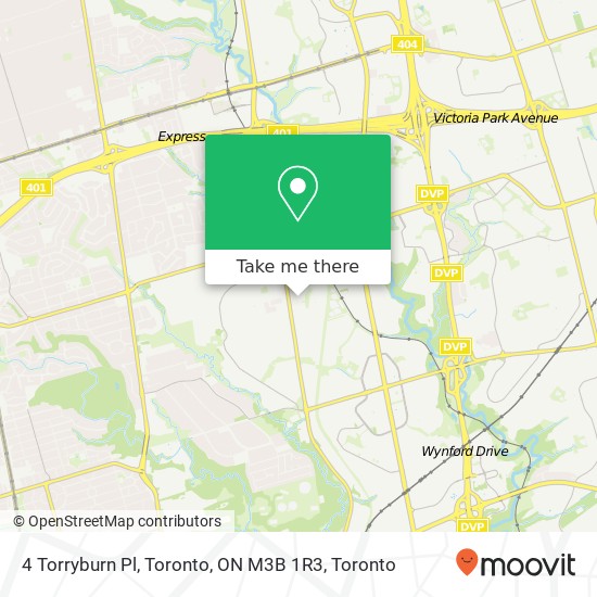 4 Torryburn Pl, Toronto, ON M3B 1R3 map