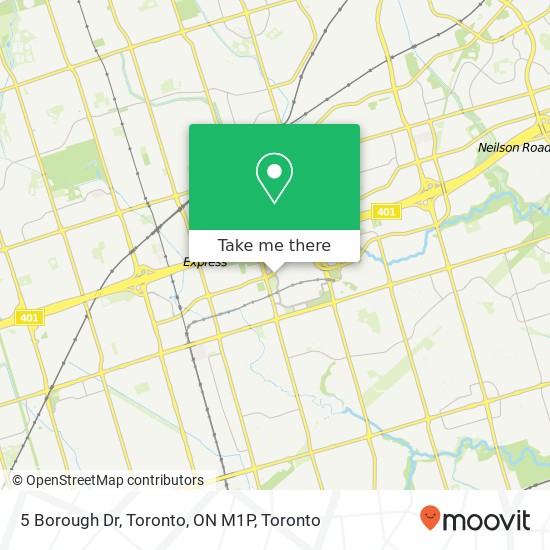 5 Borough Dr, Toronto, ON M1P map