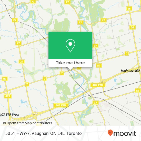 5051 HWY-7, Vaughan, ON L4L plan