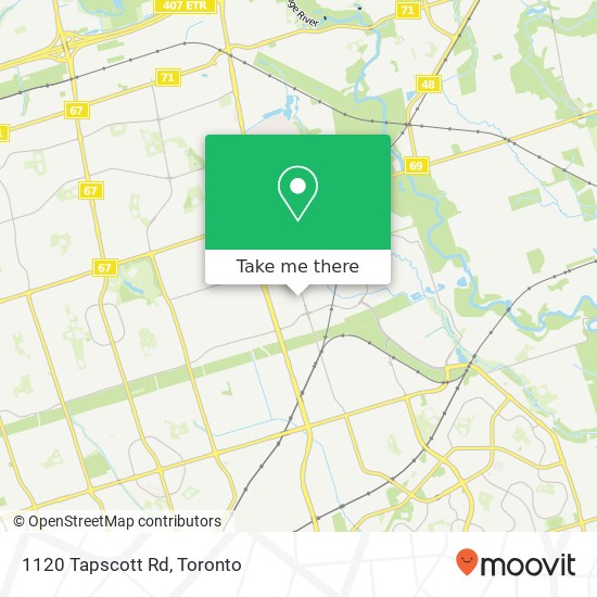 1120 Tapscott Rd map
