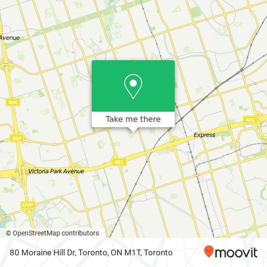 80 Moraine Hill Dr, Toronto, ON M1T plan