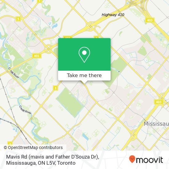 Mavis Rd (mavis and Father D'Souza Dr), Mississauga, ON L5V plan