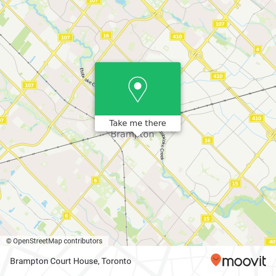 Brampton Court House map