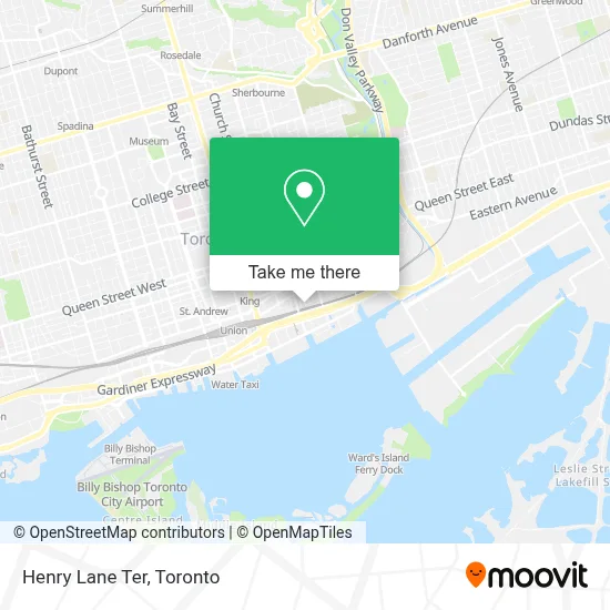 Henry Lane Ter map