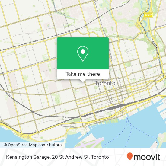 Kensington Garage, 20 St Andrew St map