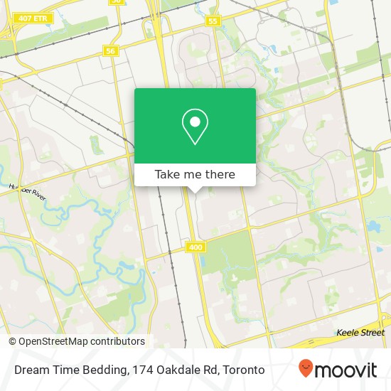 Dream Time Bedding, 174 Oakdale Rd map