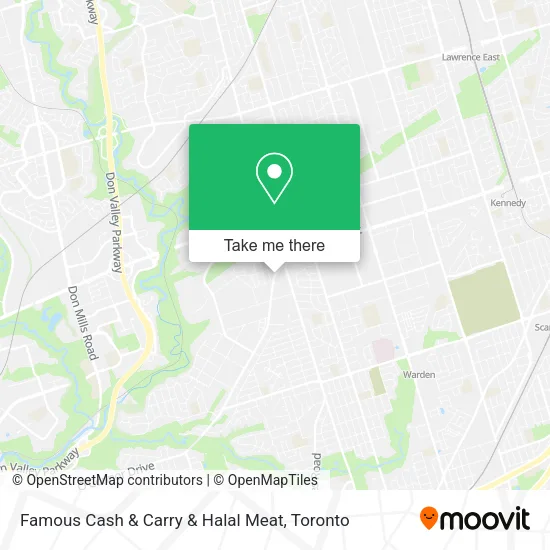 Famous Cash & Carry & Halal Meat map