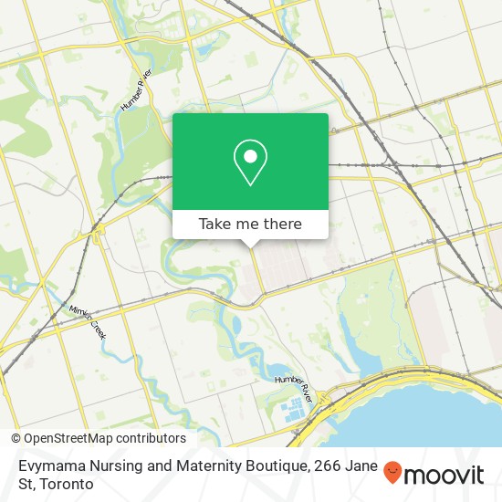 Evymama Nursing and Maternity Boutique, 266 Jane St map