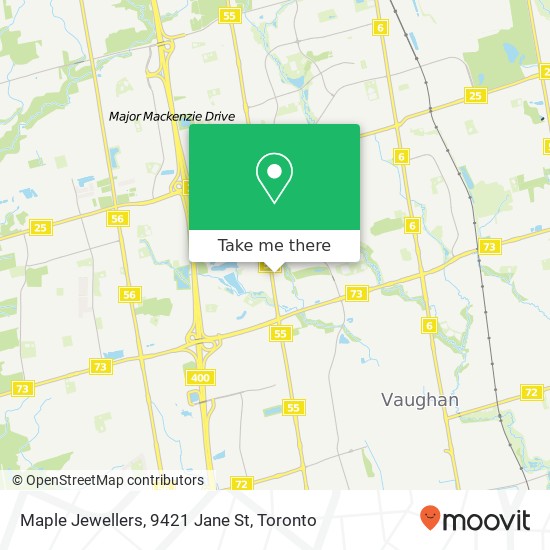Maple Jewellers, 9421 Jane St map
