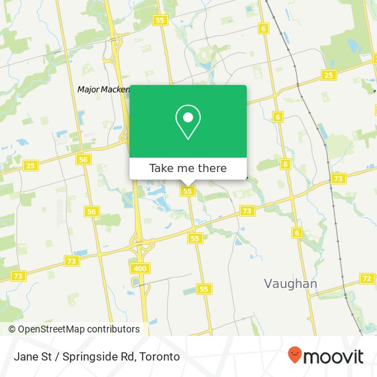 Jane St / Springside Rd map