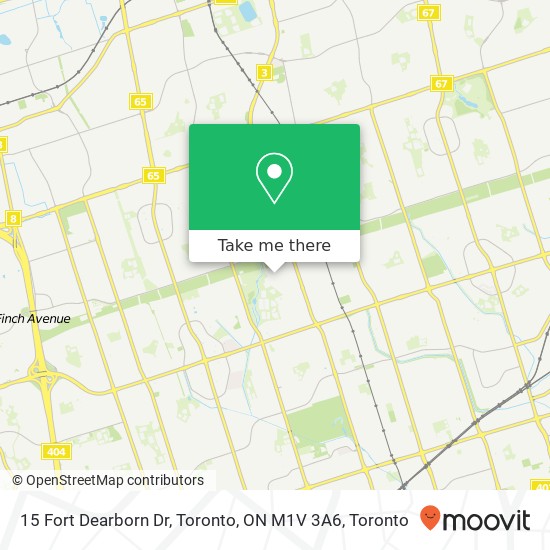 15 Fort Dearborn Dr, Toronto, ON M1V 3A6 plan