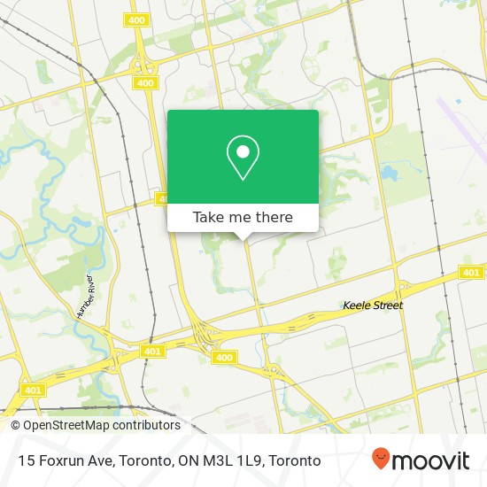 15 Foxrun Ave, Toronto, ON M3L 1L9 plan