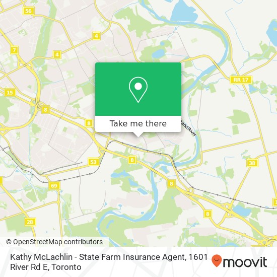 Kathy McLachlin - State Farm Insurance Agent, 1601 River Rd E map