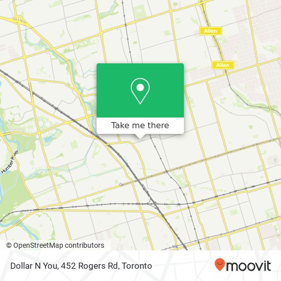 Dollar N You, 452 Rogers Rd map