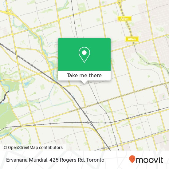 Ervanaria Mundial, 425 Rogers Rd map