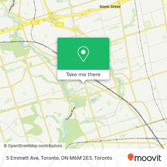 5 Emmett Ave, Toronto, ON M6M 2E3 plan