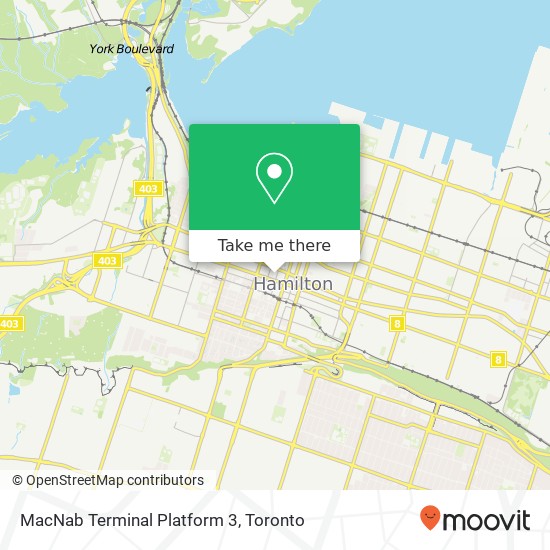 MacNab Terminal Platform 3 map