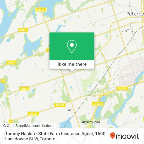 Tammy Hanlon - State Farm Insurance Agent, 1600 Lansdowne St W map