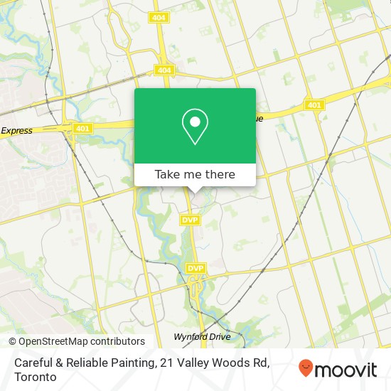 Careful & Reliable Painting, 21 Valley Woods Rd map