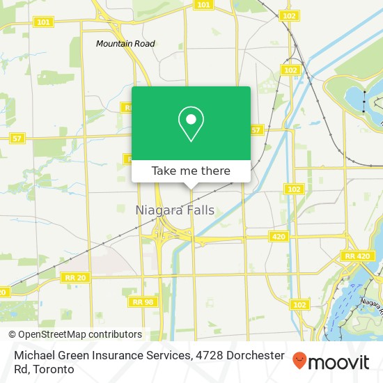 Michael Green Insurance Services, 4728 Dorchester Rd map