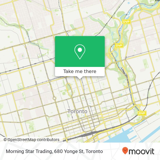 Morning Star Trading, 680 Yonge St map