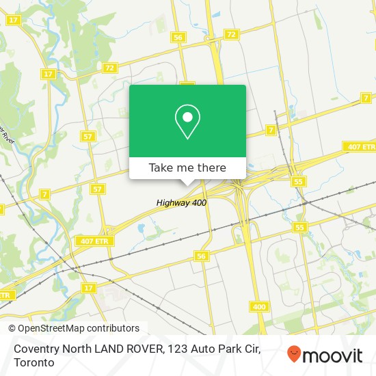 Coventry North LAND ROVER, 123 Auto Park Cir map